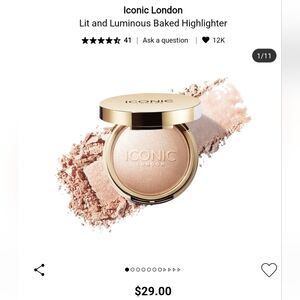 Iconic London Lit & Luminous Baked Highlighter